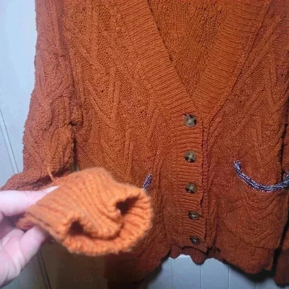 Free people Oversize knitted Cardigan size, extra small. - Picture 2 of 9